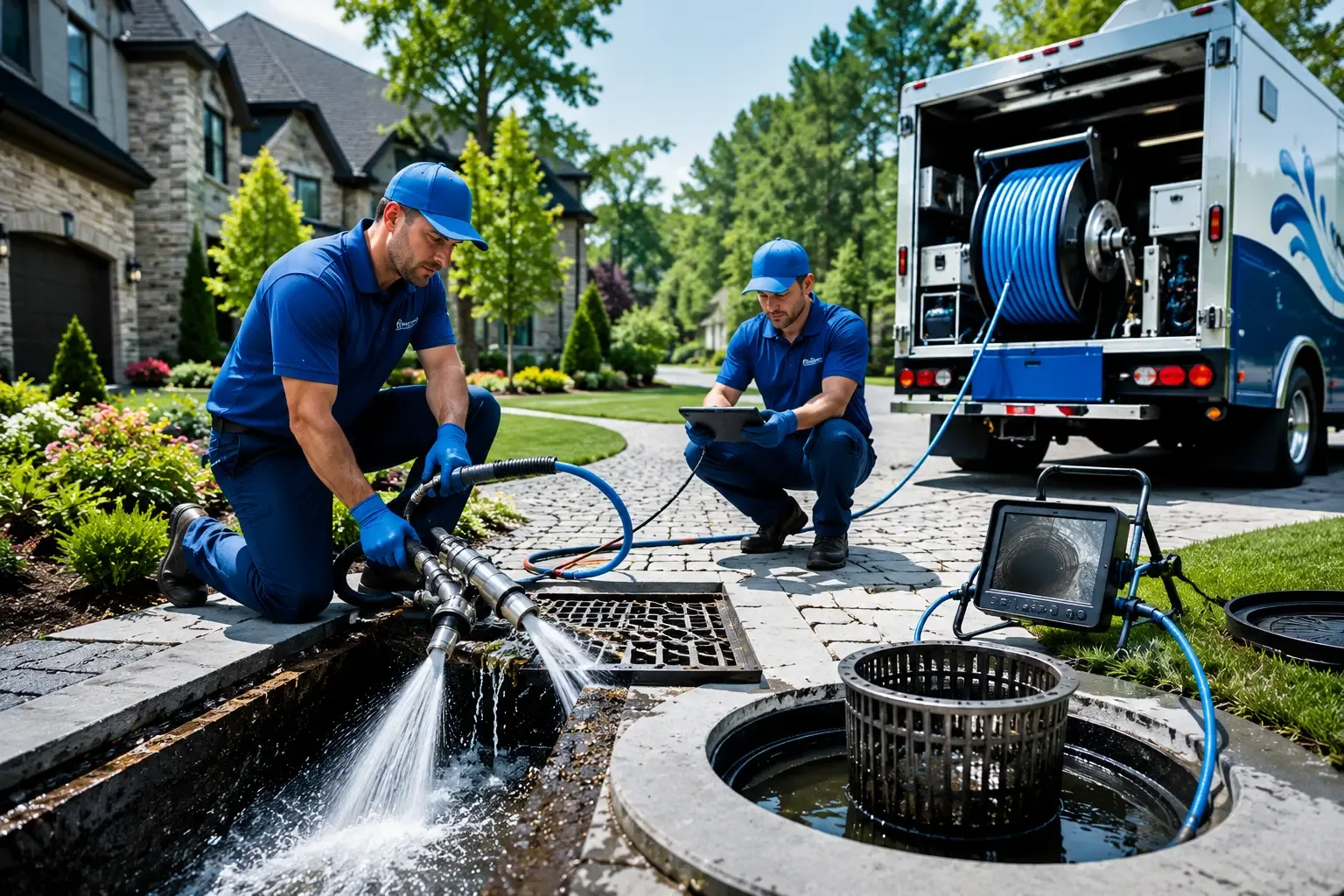 Local outdoor drain cleaning professionals in Calvin, OK