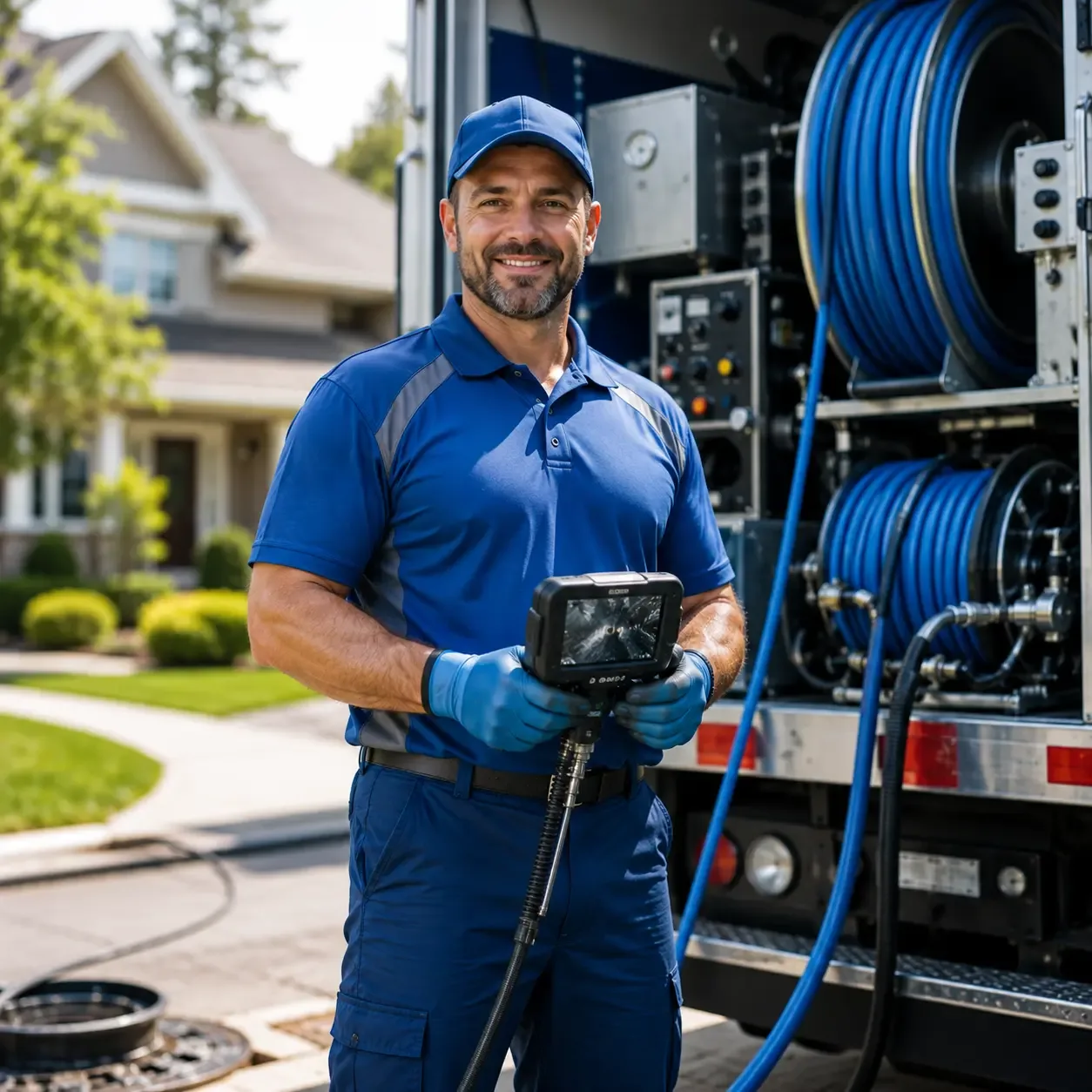 Local outdoor drain cleaning specialists in Calvin, OK